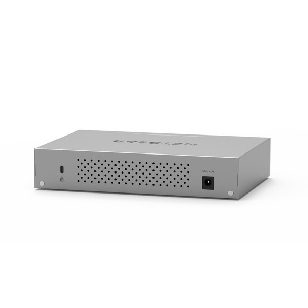 Комутатор NETGEAR MS108UP, 4x2,5GE PoE+, 4x2,5GE PoE++(60Вт/порт), 230Вт, некерований (MS108UP-100EUS)