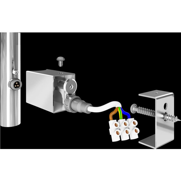 Mario Комплект скрытого подключения шнура под круглый стояк