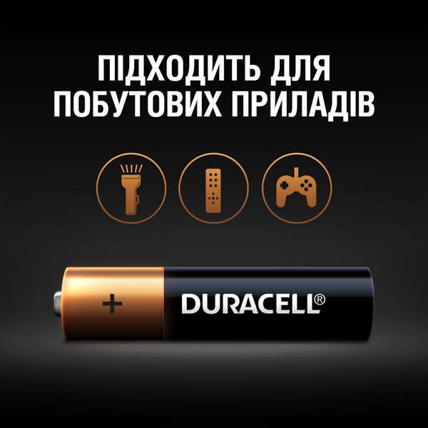 Батарейка Duracell LR03 MN2400 1x8 шт.