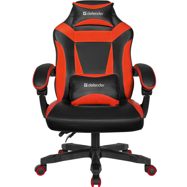 Крісло для геймерів Defender Master Black/Red (64359)