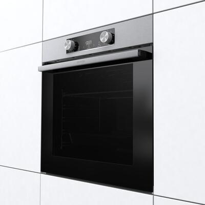 Комплект Gorenje (духовка электрическая BO6737E02XK + варочная поверхность газовая G642ABX), нерж.