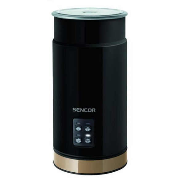 Спінювач молока Sencor, 150 мл, 3500 об/хв, чорний