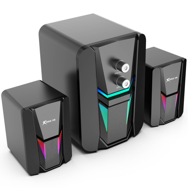 Компьютерные колонки 2.1 XTRIKE ME SK-612, 11Вт LED USB