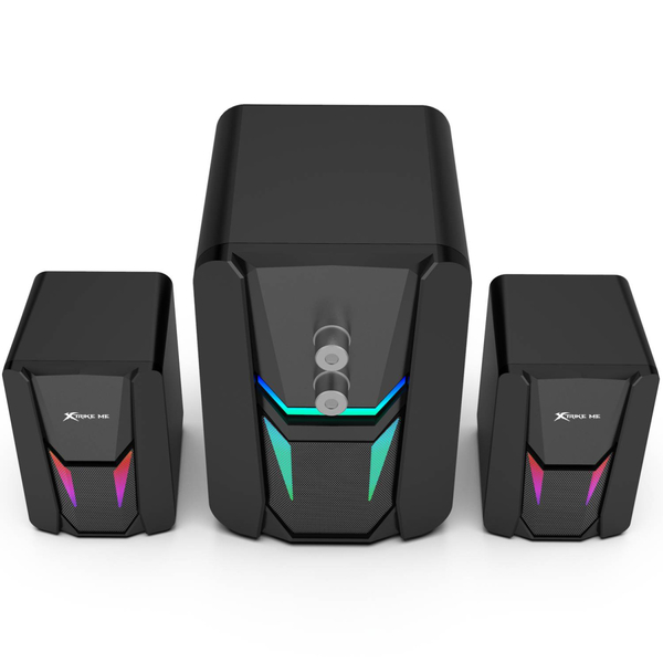 Компьютерные колонки 2.1 XTRIKE ME SK-612, 11Вт LED USB