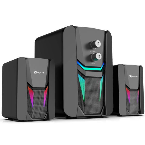 Компьютерные колонки 2.1 XTRIKE ME SK-612, 11Вт LED USB