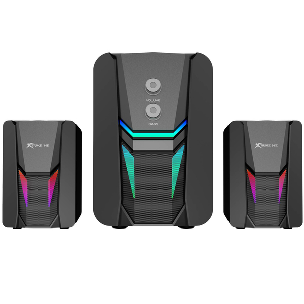 Компьютерные колонки 2.1 XTRIKE ME SK-612, 11Вт LED USB