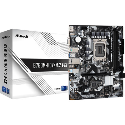 Материнская плата ASRock B760M-HDV/M.2 D4 Socket 1700