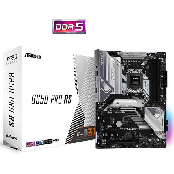 Материнська плата ASRock B650 Pro RS Socket AM5