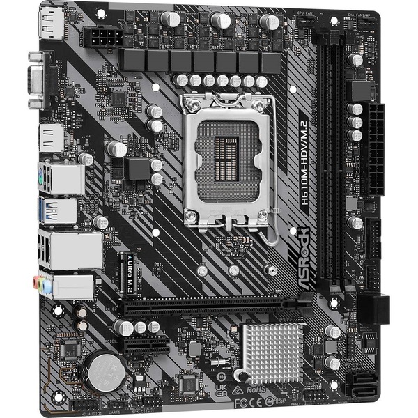 Материнська плата ASRock H610M-HDV/M.2 R2.0 Socket 1700