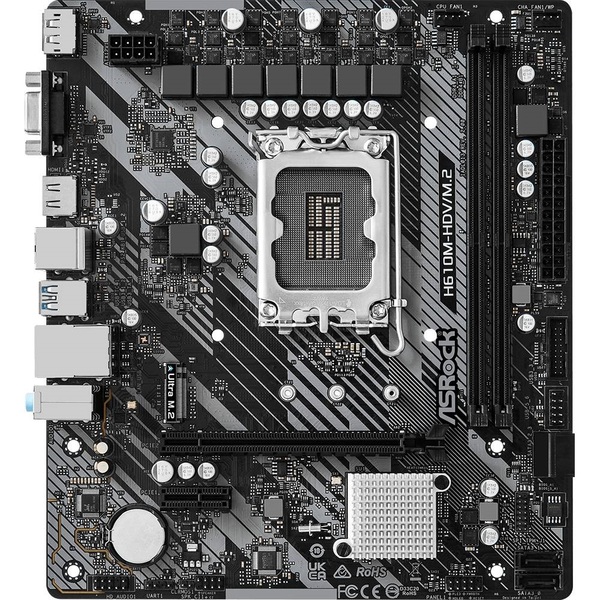 Материнська плата ASRock H610M-HDV/M.2 R2.0 Socket 1700