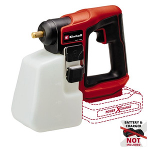 Фарборозпилювач акумуляторний Einhell GE-WS 18/10 Li - Solo, 18В, 960мл/хв, бачок 1100мл, (без АКБ та ЗП)