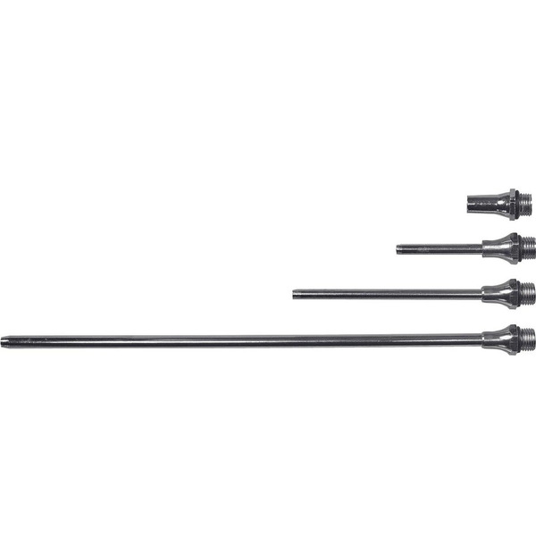 Пістолет продувний Einhell з насадками 4шт, 20/50/95/220мм, 8бар (4132762)