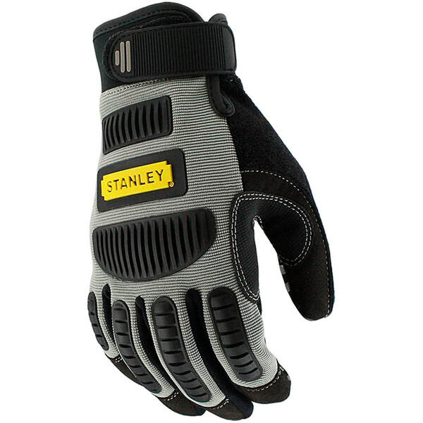 Перчатки Stanley универсальные, с дополнительными накладками и с защитой от удара STANLEY SY820L