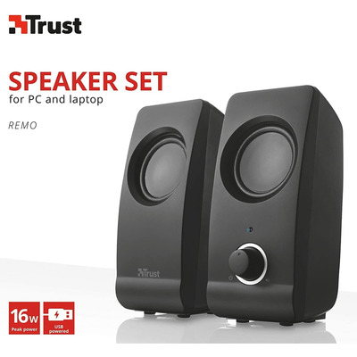Акустична система Trust 2.0 Remo Black (17595_TRUST)