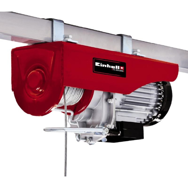 Тельфер электрический Einhell TC-EH 600, 1050Вт, до 600кг, трос 18м, 16.75кг