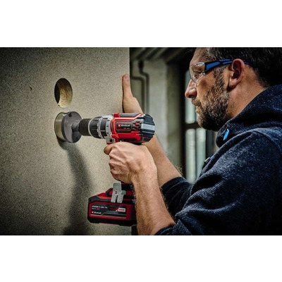 Шурупокрут-дриль ударний акумуляторний Einhell TP-CD 18•60 Li-i BL - Solo, PXC, 18В, 60Нм, 0-500•0-2000об•хв, 1.37кг, без АКБ та ЗП