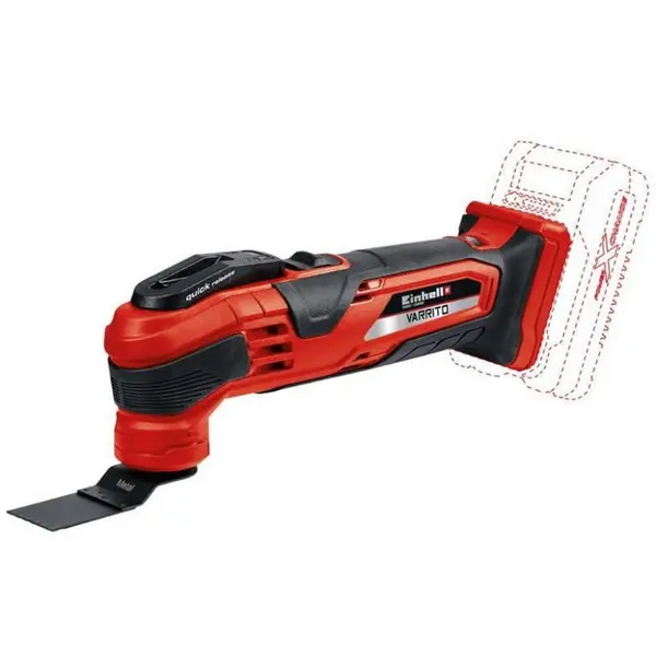 Многофункциональный инструмент Einhell VARRITO аккумуляторный, PXC, 18В, 22000-40000об•мин, 1кг, без АКБ и ЗП