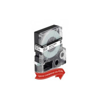 Картридж зі стрічкою Epson LK3WBN принтерів LW-300/LW-400/LW-400VP/LW-600P/LW-700/LW-Z710/LW-900P/LW-1000P/LW-Z5000BE Std Blk/Wht 9mm/9m