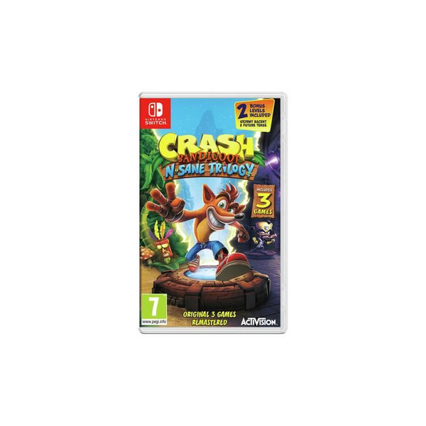 Гра консольна Switch CRASH BANDICOOT N. SANE TRILOGY, картридж