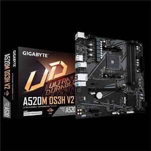 Материнська плата GIGABYTE A520M DS3H V2 sAM4 A520 4xDDR4 M.2 HDMI DP mATX
