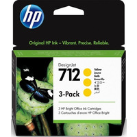 Картридж HP No.712 DesignJet Т230/Т630 Yellow 3-Pack 29-ml (3ED79A)