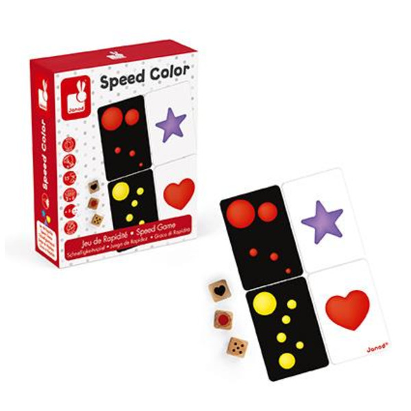 Настільна гра Janod Вивчаємо колір