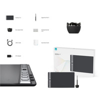 Графічний планшет Huion 10.5"x6.56" H1061P, USB-C, чорний