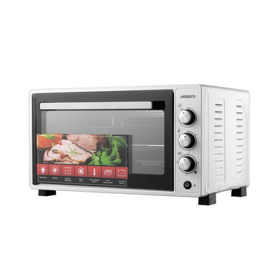 Печь электрическая ARDESTO, 52л, 1700Вт, механич., конвенция, двойное стекло, белая