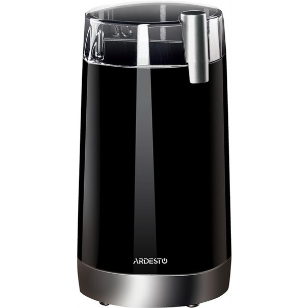 Кофемолка Ardesto роторная 150Вт, емкость для зерен-45г, пластик, черный