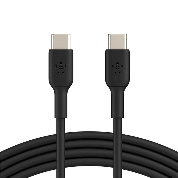 КабельUSB-C > USB-C зарядки/синхронизации Belkin, 2м, 60Вт, Type-C, PVC, черный