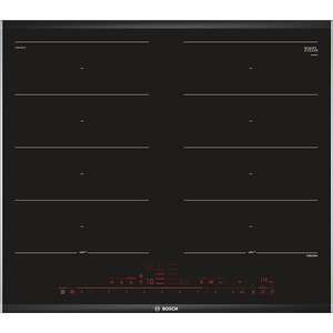 Варочная поверхность Bosch индукционная, 60см, расширенная зона, черный