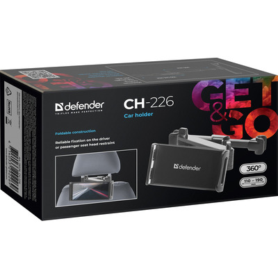 Комп.Аксесуари DEFENDER (29226) Тримач CH-226 110-190 мм, на підголівник