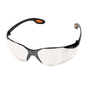 Окуляри захисні прозорі, матеріал лінз полікарбонат, матеріал заушников полікарбонат, захист від удару INTERTOOL SP-0085