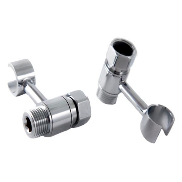 Тримач латунний хромований 1/2в*1/2н + гайка, що обертається GN-703