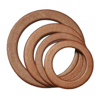 Ущільнювач для фланців біконіт Ду10 (45*14), шт