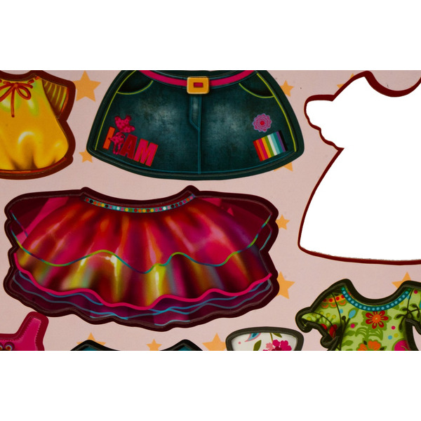 Настільна гра магнітна I AM Одягни ляльку  PRINCESS