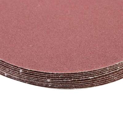 Шліфувальний круг без отворів Ø125мм P180 (10шт) SIGMA (9121141)