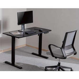 Стіл комп'ютерний 2E СЕ120B-MOTORIZED, регулювання висоти, електропривiд 220В, 73/118х120x60см, чорний