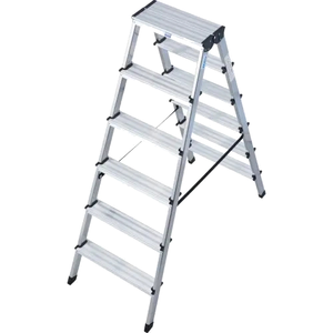 Стремянка алюмінієва двостороння KRAUSE Dopplo 2x6 (120427)