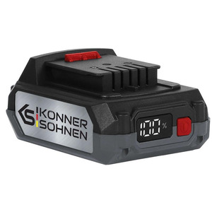 Акумулятор Konner&amp;Sohnen KS 20V2-1, 20В, 2А·год, 0.47кг