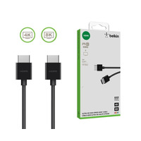 Кабель HDMI (M/M) Belkin 2м, 2.1, High Speed Ethernet, чорний