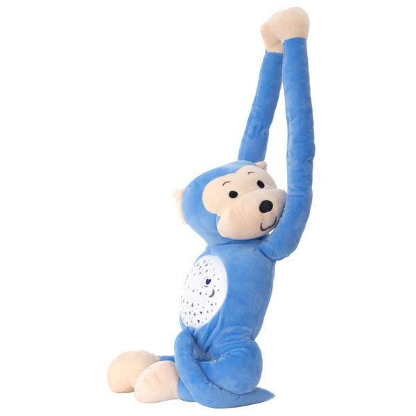 Мягкая музыкальная игрушка Funmuch Обезьяна с проектором