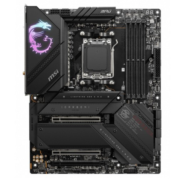 Материнська плата MSI MPG X670E Carbon WiFi Socket AM5