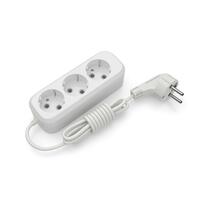Удлинитель блочный (ABS)  Electrum 3 гнезда 5м с заземлением C-ES-1812