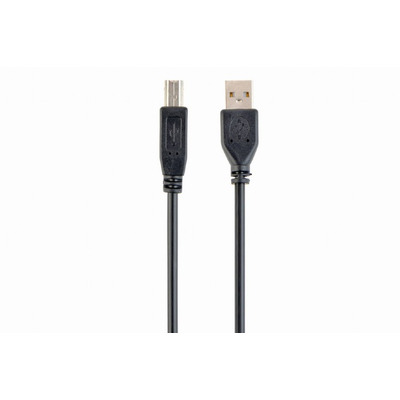 Кабель Cablexpert USB - USB Type-B V 2.0 (M/M), 3.0 м, черный (CCP-USB2-AMBM-10)