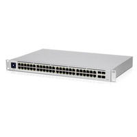 Коммутатор Ubiquiti UniFi Switch USW-48-POE (16xGE, 32xGE PoE+, 4xSFP, PoE 240W max)