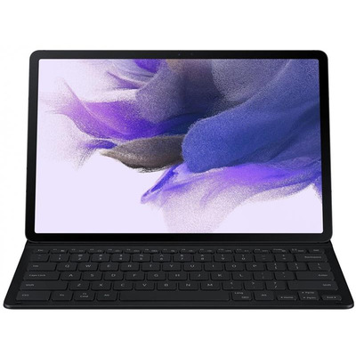 Чохол-клавіатура Samsung для Samsung Galaxy Tab S7 FE/Tab S7 Plus/S8 Plus Black (EF-DT730BBRGRU)