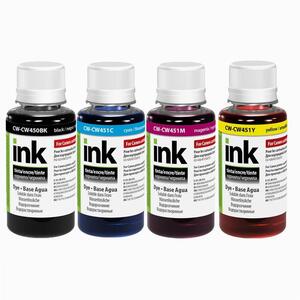 Комплект чернил CW CANON PGI-450/CLI-451 BK/С/M/Y (CW-CW450/CW451SET01) 4*100г