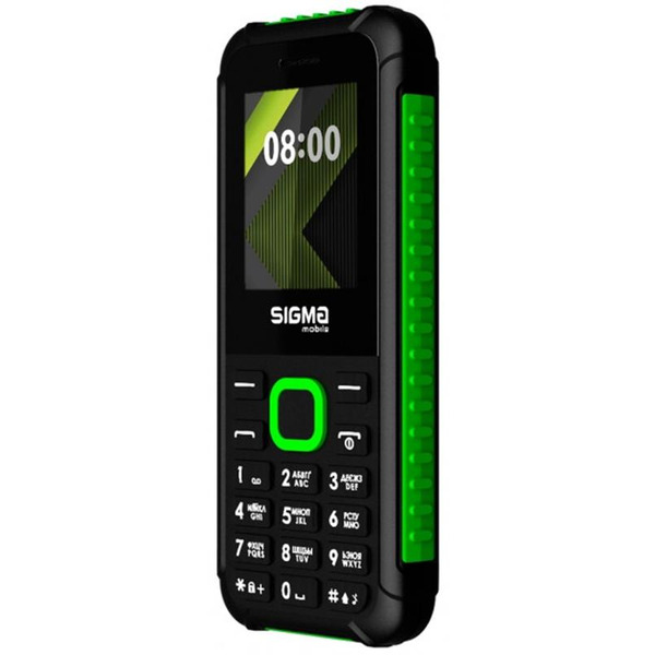 Мобiльний телефон Sigma mobile X-style 18 Track Dual Sim Black/Green