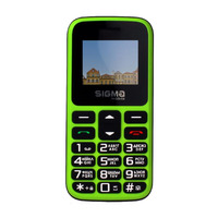 Мобільний телефон Sigma mobile Comfort 50 Hit 2020 Dual Sim Green (4827798120941)